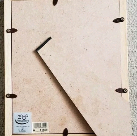 Disney ANIMAL KINGDOM 2000 Animal Heads Framed 9 Pin Set Display LE 700 - Picture 3 of 3